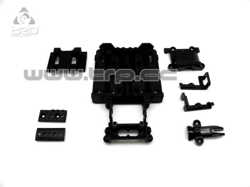 Chasis PN Racing 2.5W en composite para MR03