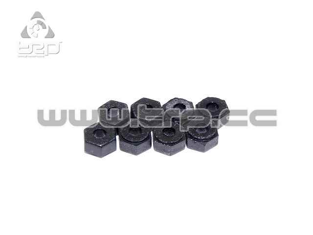 Tuercas autoblocantes de 2mm en Nylon