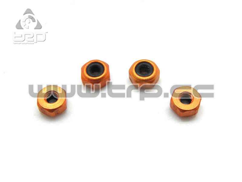 Tuercas autoblocantes de aluminio 2mm con freno PN Racing
