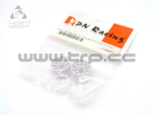 PN Racing Llanta MiniZ 2wd (F+3) 10R Blanca