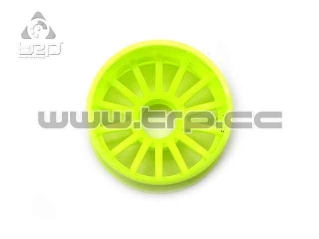 PN Racing Llanta MiniZ 2wd (R 14mm) 16 Rays Amarillo Fluor