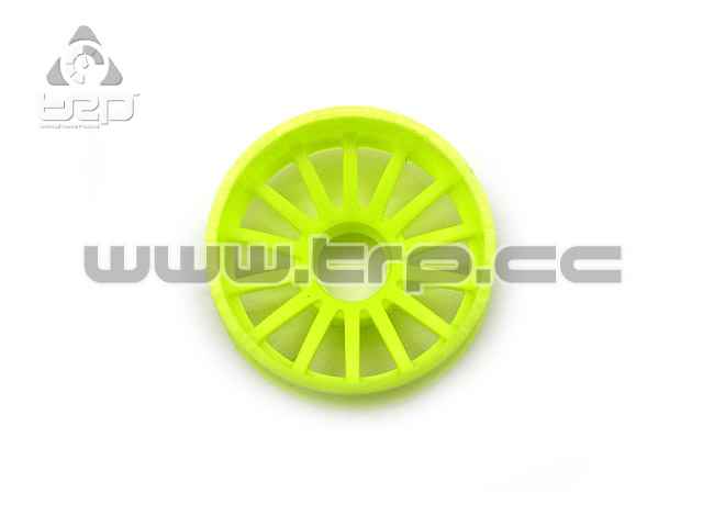 PN Racing Llanta MiniZ 2wd (R+1) 16 Rays Amarillo Fluor