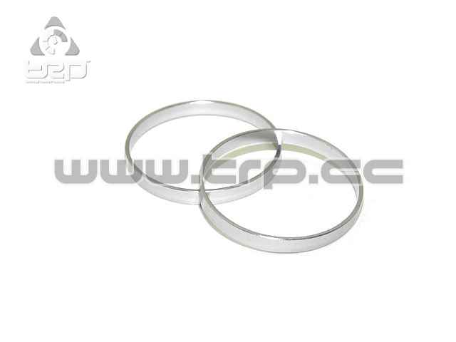 PN Racing Aro exterior para llanta Delantera en aluminio Plata