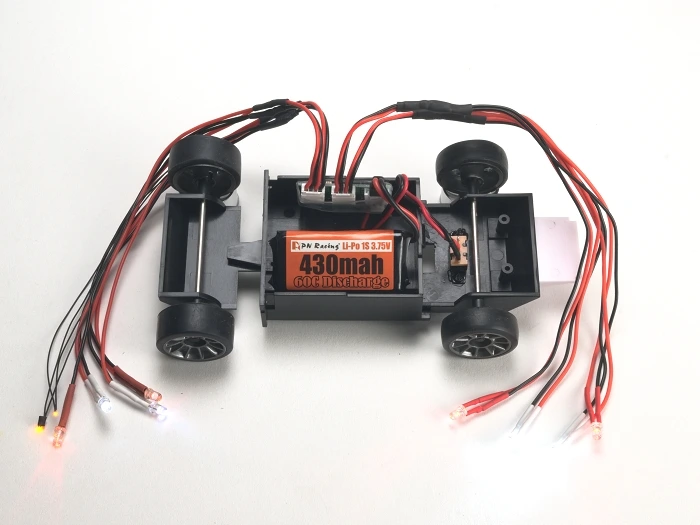 PN Racing Terminal electrónico para kit de luces para chasis dummy Mi