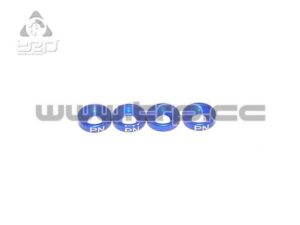 PN Racing Arandelas para tornillo cónico de M2 (aluminio)